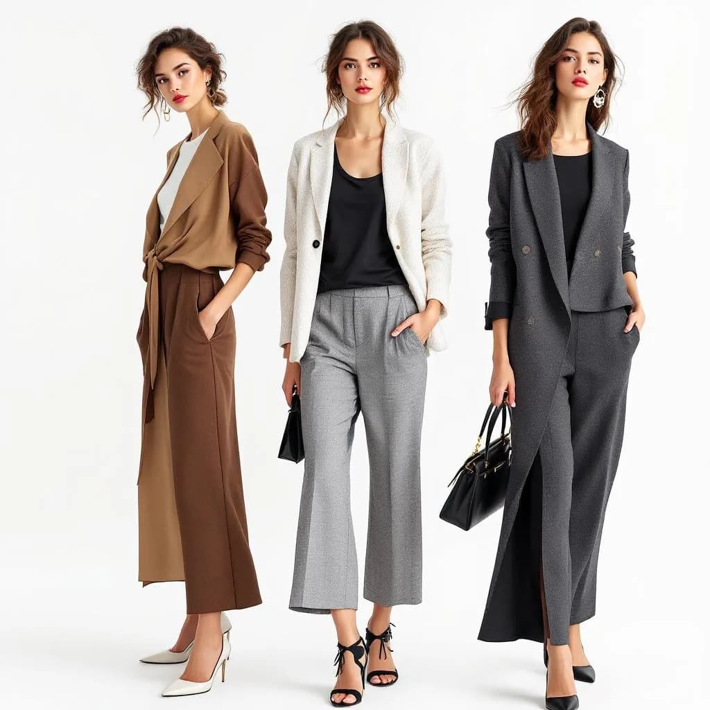 Modern fashion boutique with contemporary styling, elegant displays, premium clothing, and sophisticated retail atmosphere in Dubai